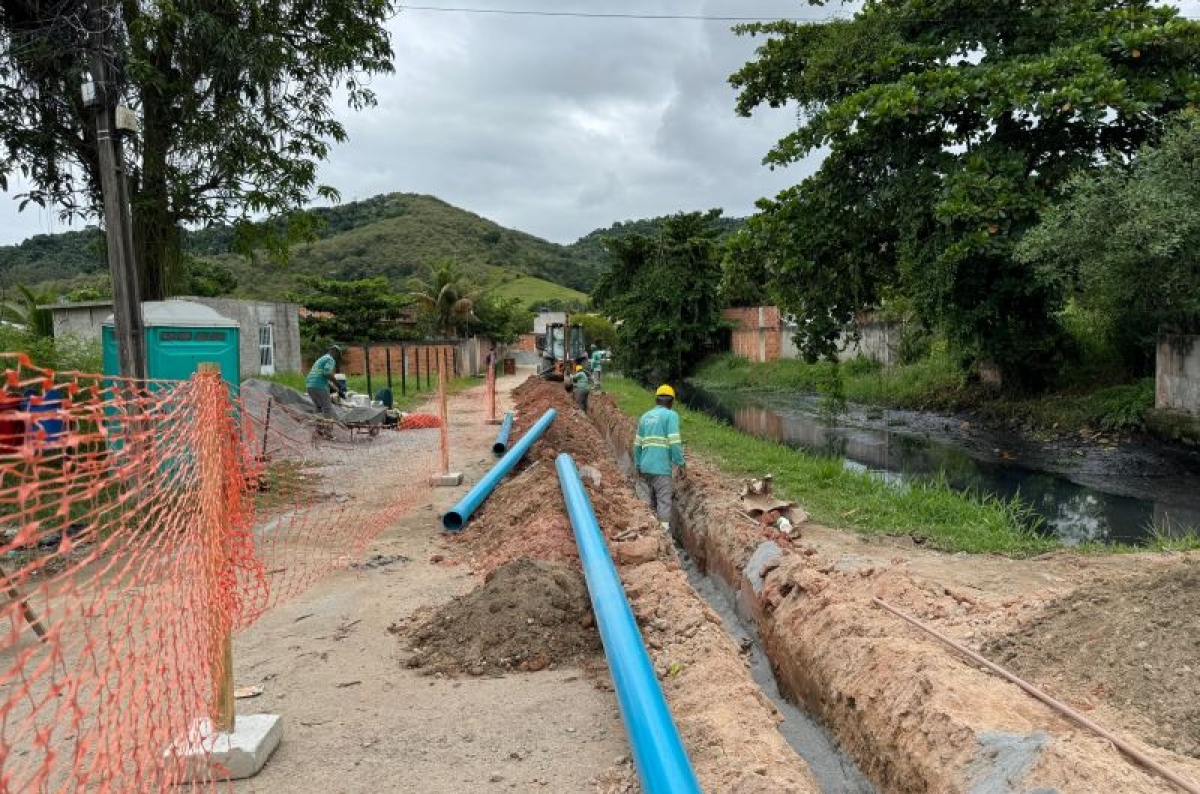 Magé novas redes de agua